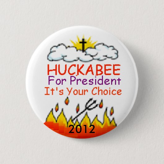 Button HUCKABEE 2012 (Voorkant)