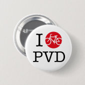 Button "I Bike Providence" (Voorkant /achterkant)