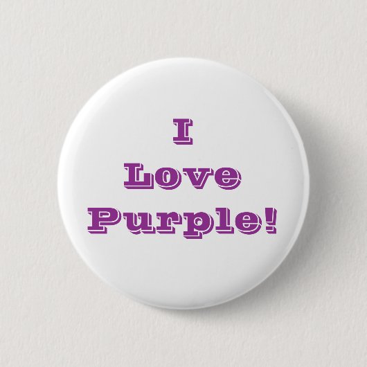 Button I hou van Paars (Voorkant)