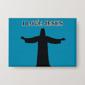 Button i love jesus (Voorkant)