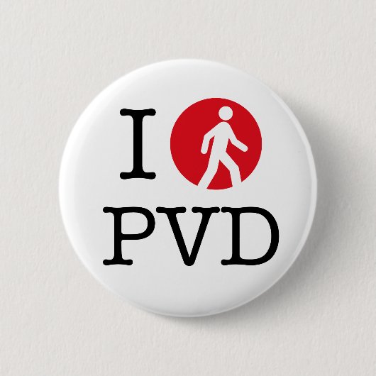 Button "I Walk Providence" (Voorkant)