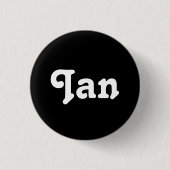Button Ian (Voorkant)