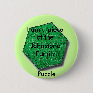 Button - Ik ben een stuk van de ___ Familie puzzel