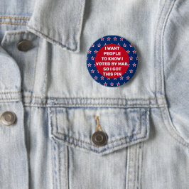 Button "Ik heb per post gestemd"