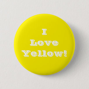 Button Ik hou van Geel