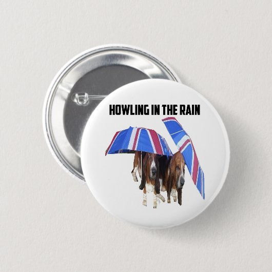 Button in de regen (Voorkant /achterkant)