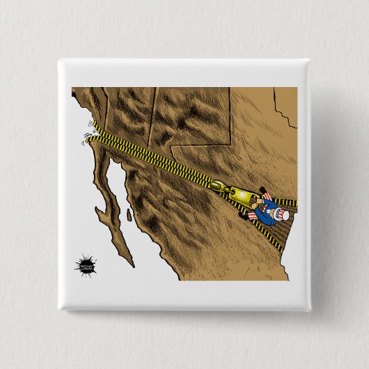 Button in immigratiekleur (Voorkant)