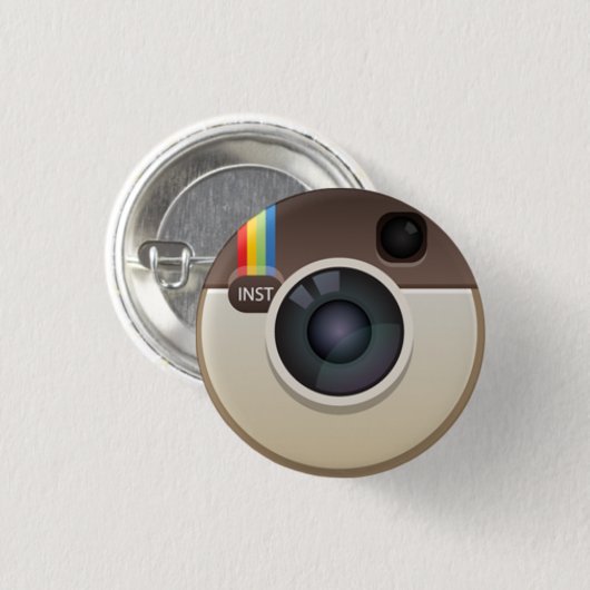 BUTTON INSTAGRAM (Voorkant /achterkant)