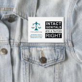 Button - intacte geslachtsdelen (Insitu)