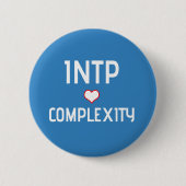 Button INTP Heart Complexity (Voorkant)