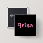 Button Irina (Voorkant /achterkant)