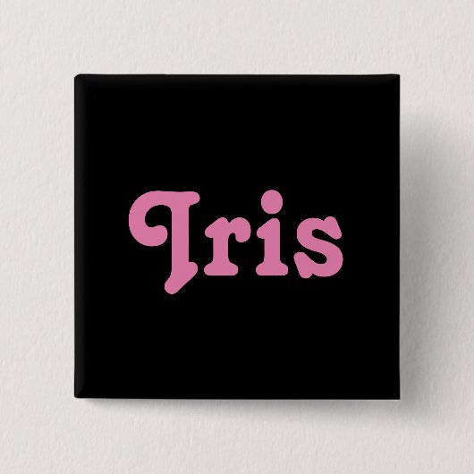 Button Iris (Voorkant)