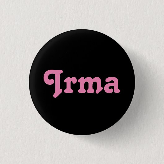 Button Irma (Voorkant)