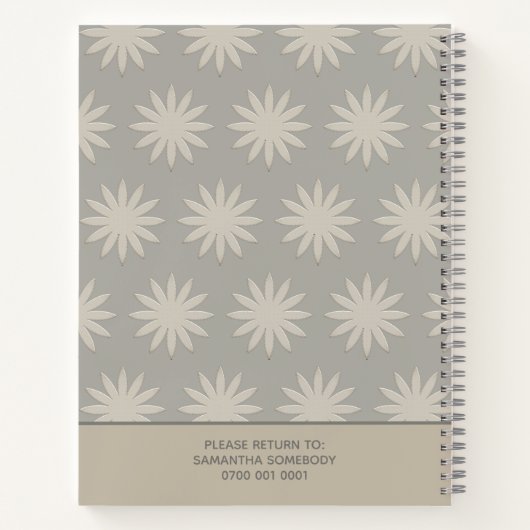 Button IT Naainotities Journaal Notitieboek (Achterkant)