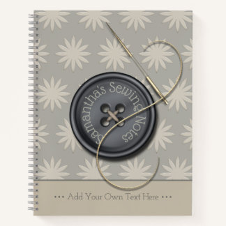 Button IT Naainotities Journaal Notitieboek