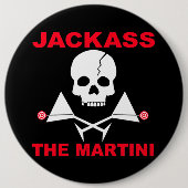 Button - JACKASS , Martini (Voorkant)