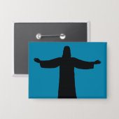 Button jesus christ (Voorkant / Achterkant)
