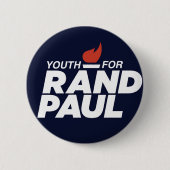 Button Jeugd voor Rand Paul Campaign (Voorkant)