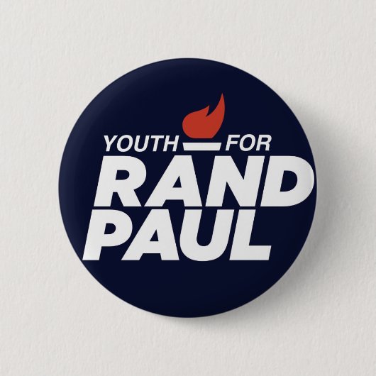 Button Jeugd voor Rand Paul Campaign (Voorkant)