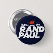 Button Jeugd voor Rand Paul Campaign (Voorkant /achterkant)