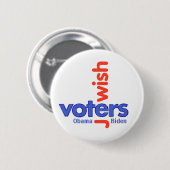 Button JEWISH VOTERS (Voorkant /achterkant)