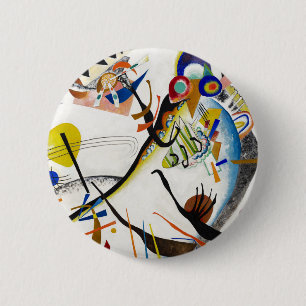 Button Kandinsky Blue Segment