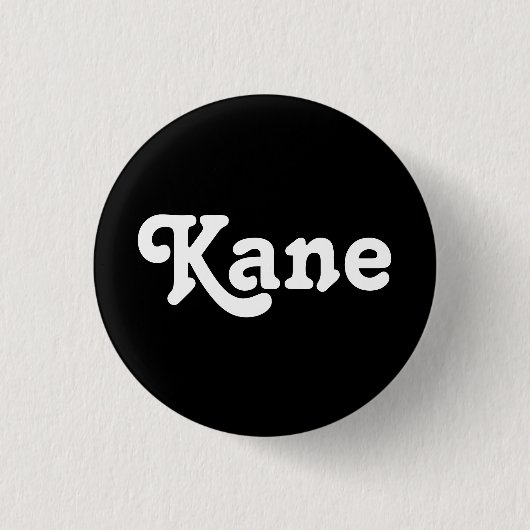 Button Kane (Voorkant)
