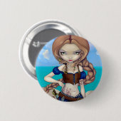 Button "Kapitein Molly Morgan" (Voorkant /achterkant)