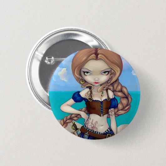 Button "Kapitein Molly Morgan" (Voorkant /achterkant)