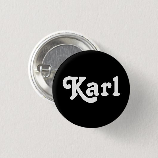 Button Karl (Voorkant /achterkant)