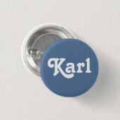 Button Karl (Voorkant /achterkant)