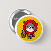 Button - Kat - OrangeBack (Voorkant /achterkant)