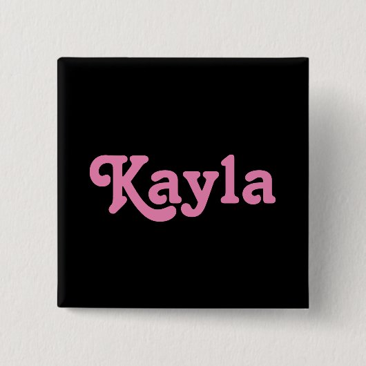 Button Kayla (Voorkant)