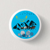 Button Kazachstan (Voorkant)