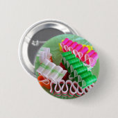 Button kerstlint Snoep (Voorkant /achterkant)