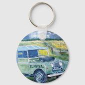 Button Key Ring. Titel: VRIJHEID Sleutelhanger (Voorkant)