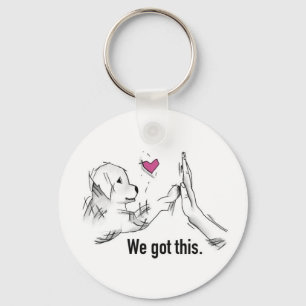 Button Key Ring - We hebben dit Sleutelhanger