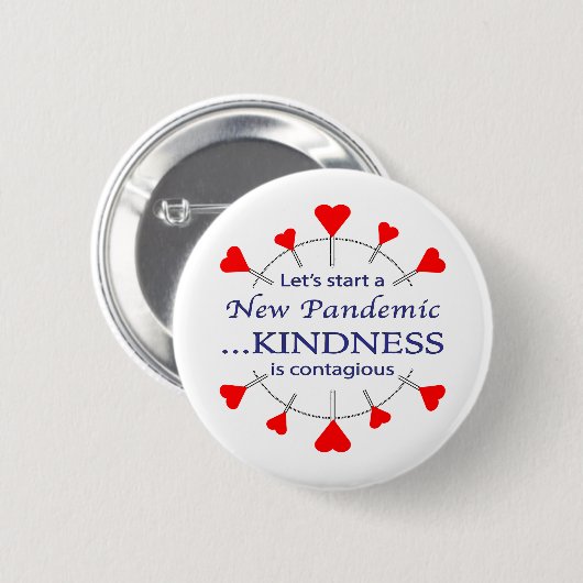Button Kindness promoten (Voorkant /achterkant)