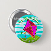 Button Kite Festival Round van 2010 uit TPC (Voorkant /achterkant)