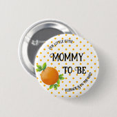 Button kleine Cutie Baby shower (Voorkant /achterkant)