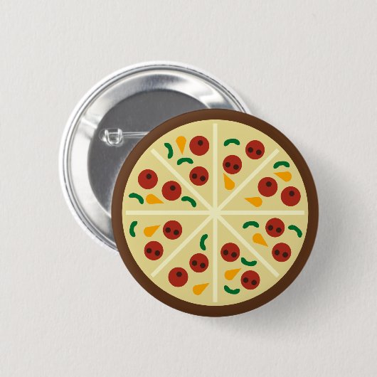 Button KRW Pizza Party (Voorkant /achterkant)