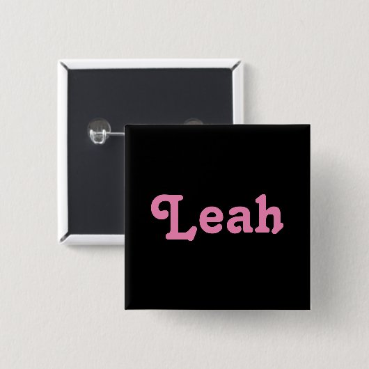 Button Leah (Voorkant /achterkant)