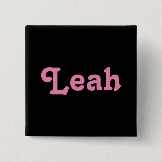 Button Leah (Voorkant)