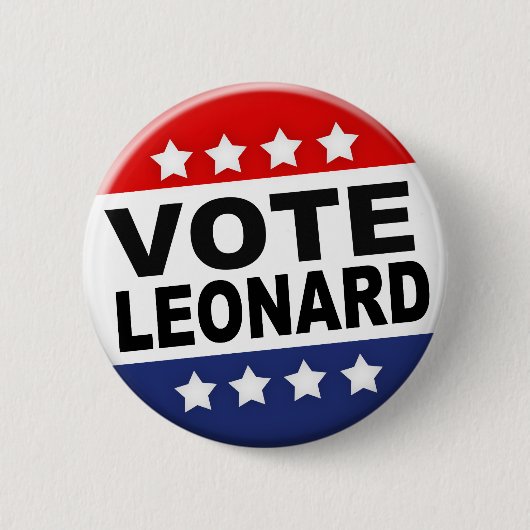 Button Leonard (Voorkant)