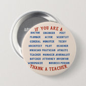 Button leraar (Voorkant /achterkant)