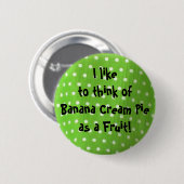 Button-leven-gedachte Ronde Button 5,7 Cm (Voorkant /achterkant)