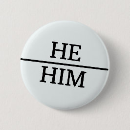 Button LGBTQ Pride Gender Pronouns