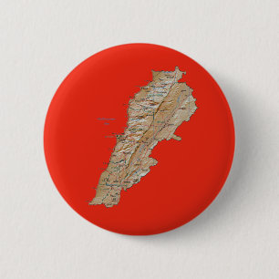 Button Libanon-kaart
