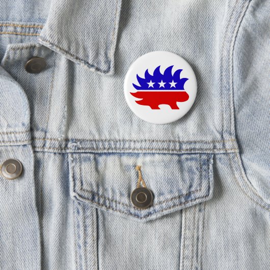 Button Libertarian Party Logo (In situ)