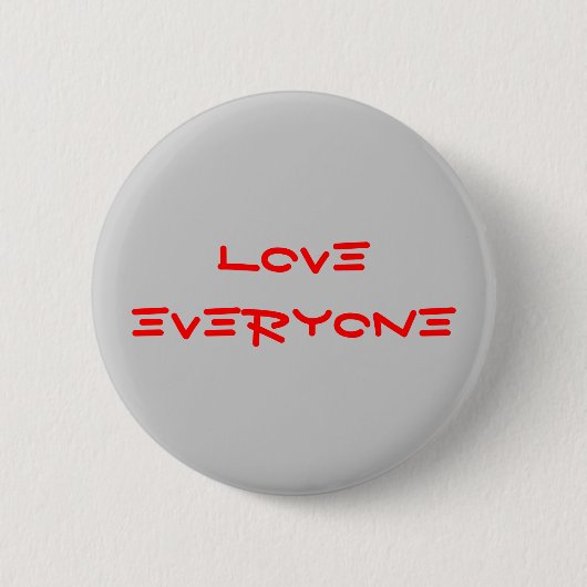 Button 'Liefde iedereen' (Voorkant)